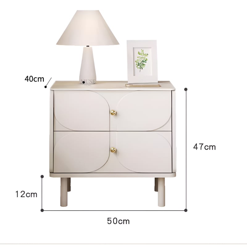 スイートフラワークリームサイドチェスト | リビング＆ダイニング