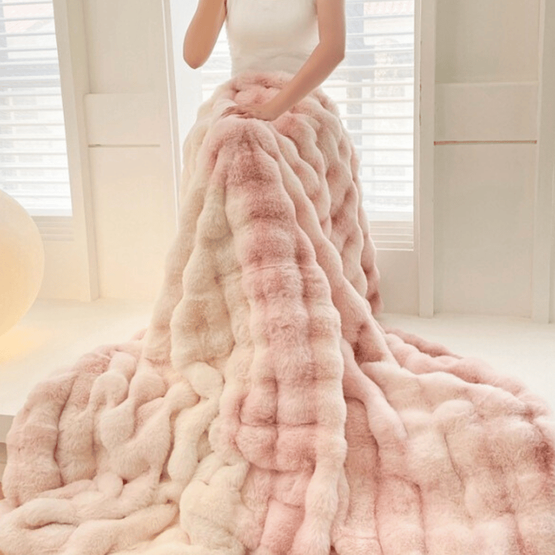 ラグジュアリーウォームパステルブランケット | リビング＆ダイニング