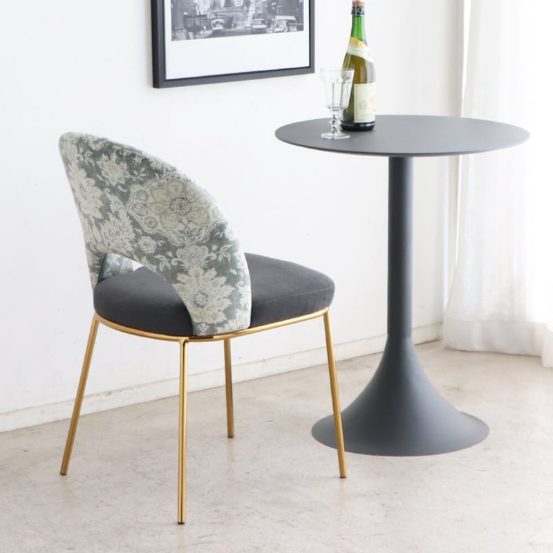 即納】エレガンスフローラルゴールドチェア | リビング＆ダイニング