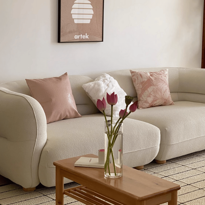 ゴージャスローズピンククッションカバー | リビング＆ダイニング