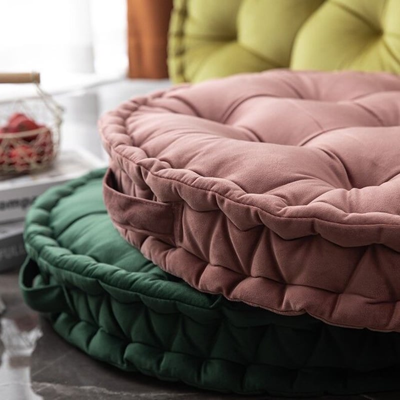 ラウンドビスケットクッション | リビング＆ダイニングインテリア by