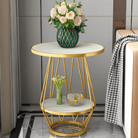 大理石調ラウンドマルチテーブル