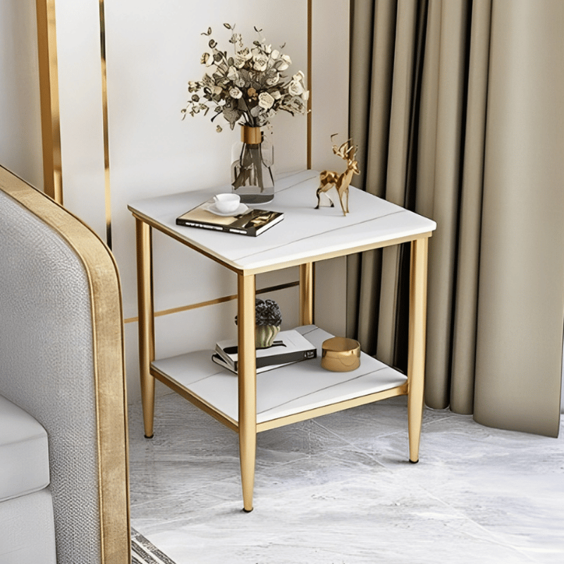 スタイリッシュ2段サイドテーブル | リビング＆ダイニングインテリア