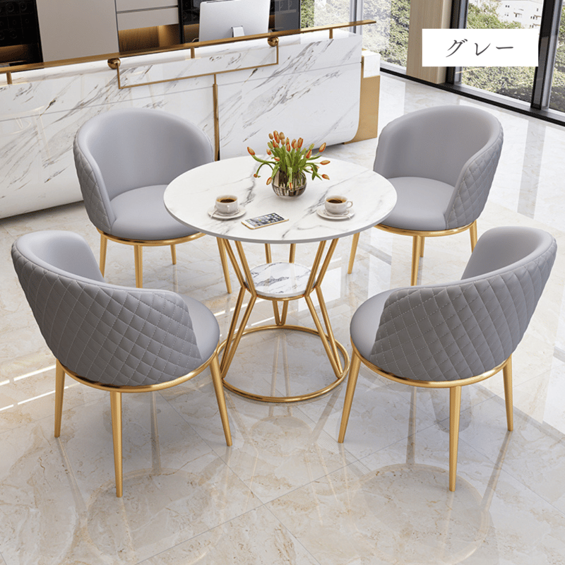 ラグジュアリーラウンドテーブル＆チェア | リビング＆ダイニング