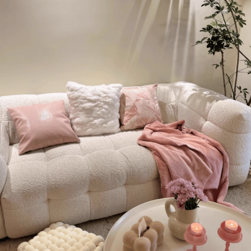 ゴージャスローズピンククッションカバー | リビング＆ダイニング