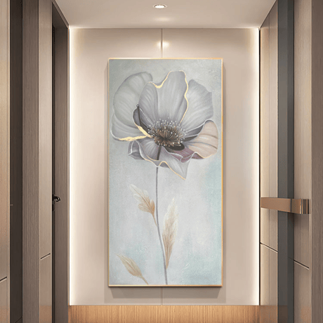 ラグジュアリーモダンフラワーアートボード(60㎝×120㎝)