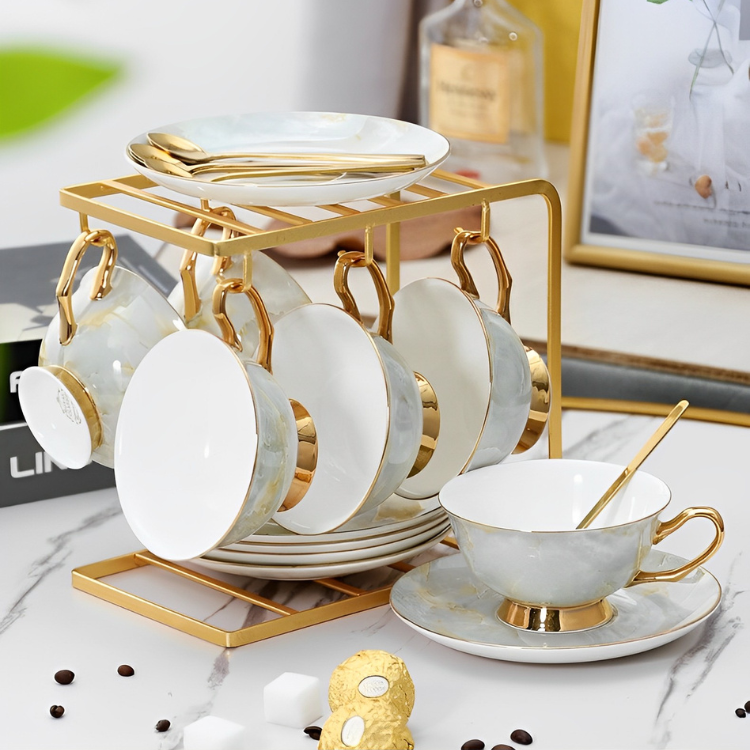 【未使用】お買い得❗️ロイヤルマイセン　ティーセット(カップ＆ソーサー10客) 未使用】超お買得❗️ロイヤルマイセン ティーセット(カップ＆ソーサー