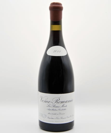 Leroy 2011 赤ワイン 750ml Leroy 2011 赤ワイン 750ml DOMAINE LEROY（ドメーヌ ルロワ