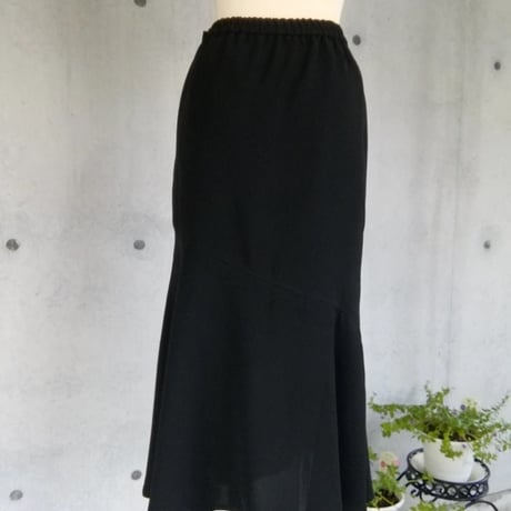 喪服 4L～6L ドルマンスリーブレースブラウスとマーメイドスカートのフォーマルスーツ 137700-2