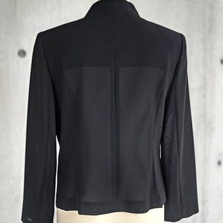 【セール】日本製 夏用ブラックフォーマルジャケット 喪服 美シルエット 軽量 9〜15号 106