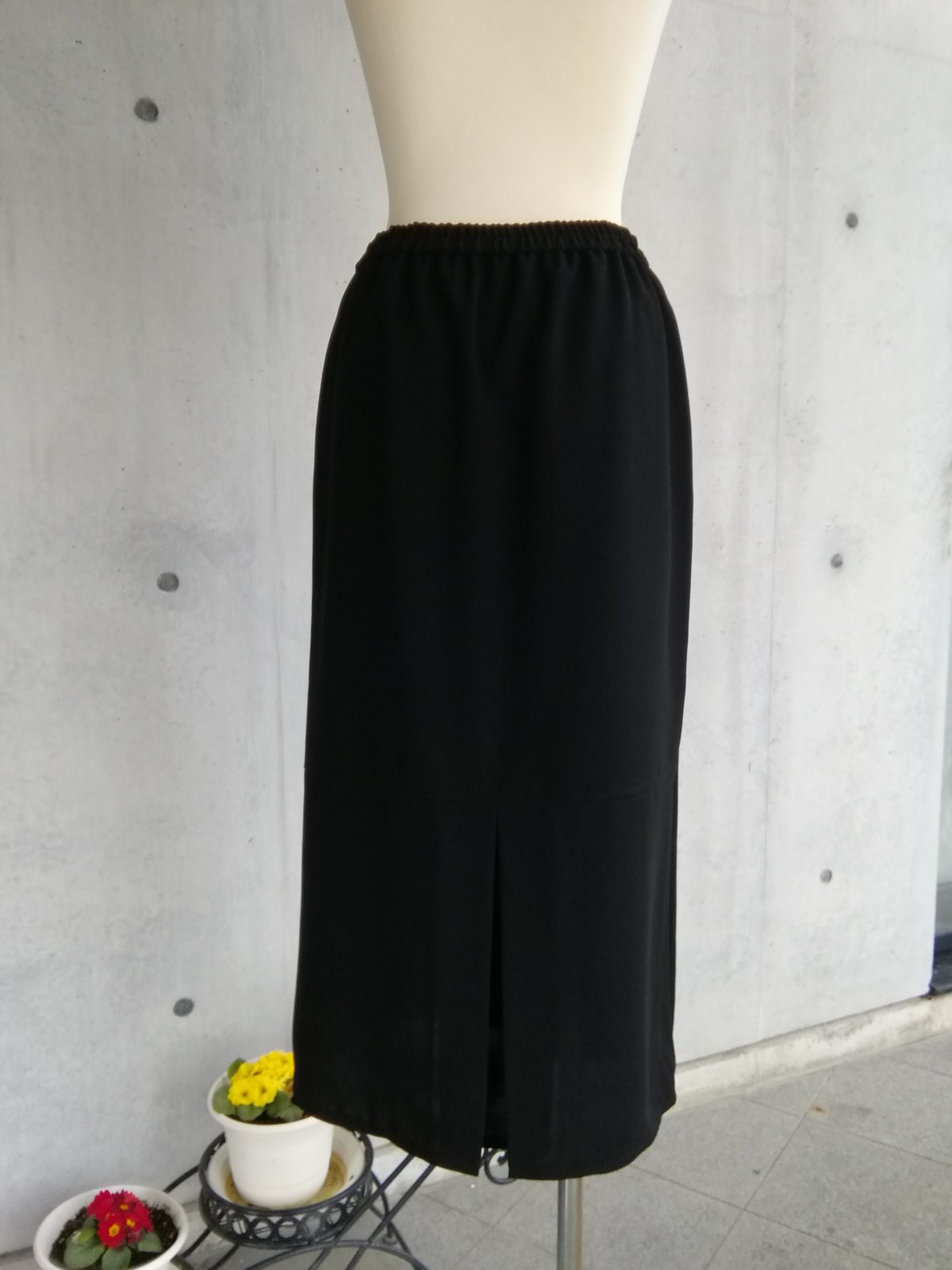 日本製】4L～6L 喪服 タイトスカートなのに楽で動きやすい 大人 ロング