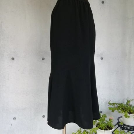 喪服 7L～10L ドルマンレースブラウスとマーメイドスカートのフォーマルスーツ 137700-3