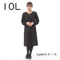 10Lサイズ 1枚限定セール 喪服 ひざ下丈 大きいサイズ 体型カバー かわいい レディース 132800-3