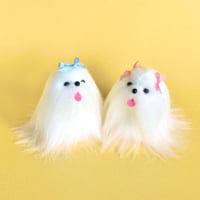 マルチーズわんちゃんぬいぐるみキット/ソーイングキット