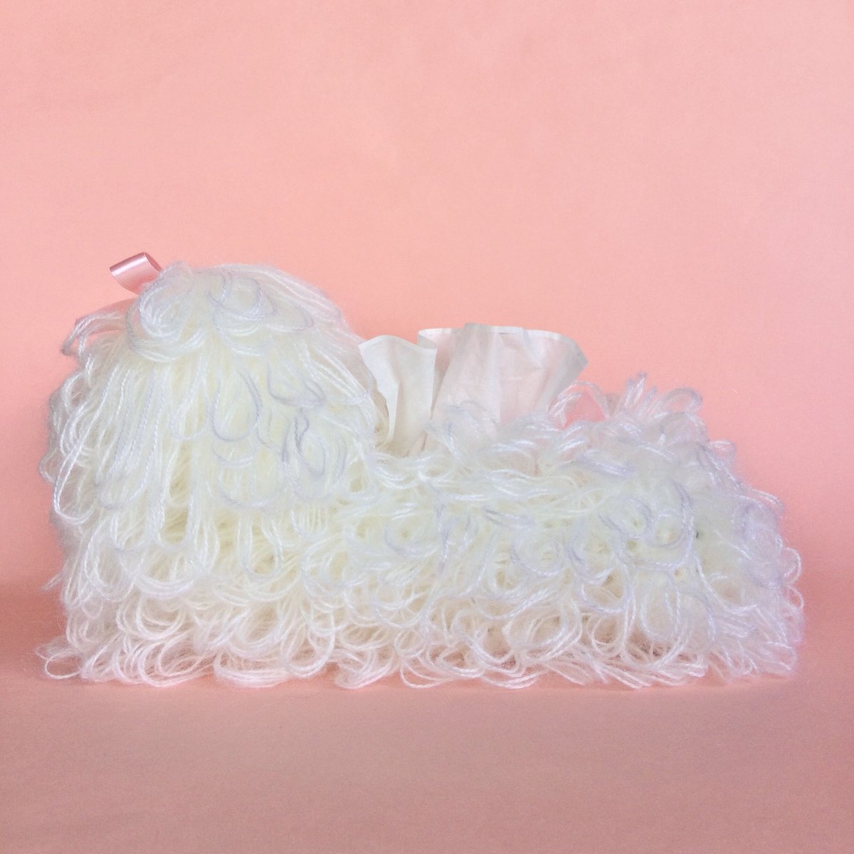 マルチーズティッシュカバー白 | Kitty