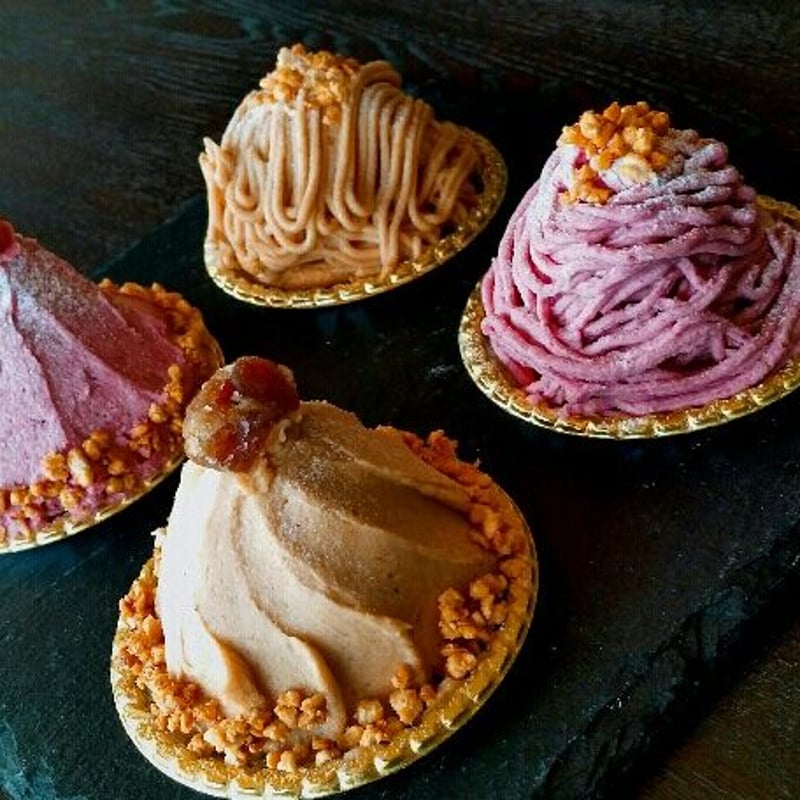 2種類のモンブラン】のレシピ（中級） | Patisserie Recipes Store