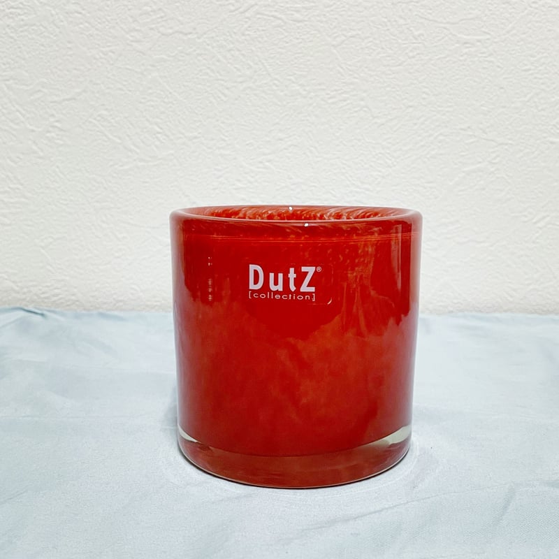 DutZフラワーベース シリンダーレッド11 | Lynn flowers
