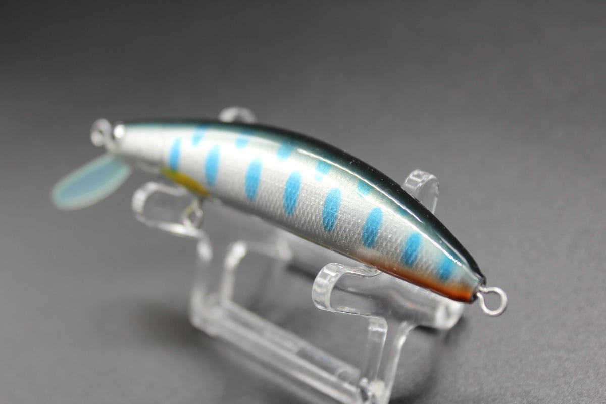 幾ミノー　9cm フローティング ハンドメイドルアー フローティング チャート ピンクヤマメ 9cm