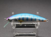 ハンドメイドルアー スローシンキング 鮎カラー 5cm 【幾ミノー