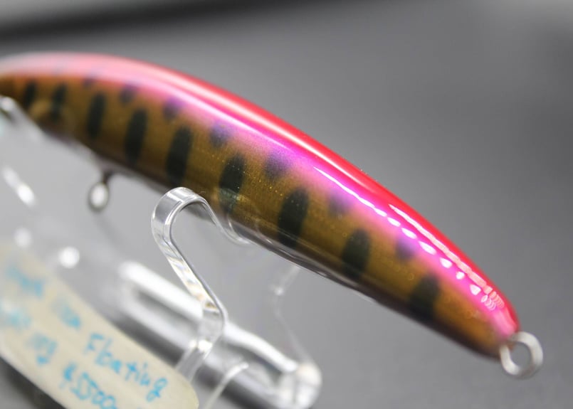 ハンドメイドルアー フローティング 赤金ヤマメ 11cm 【幾ミノー