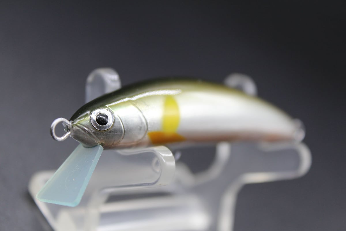 ハンドメイドルアー フローティング 鮎カラー 7cm 【幾ミノー