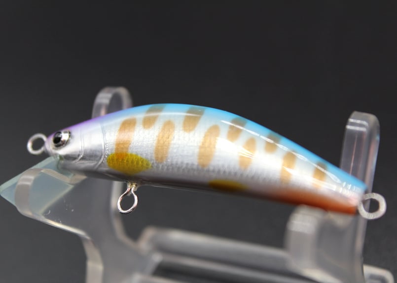 ハンドメイドルアー シンキング ブルーヤマメ 5cm 【幾ミノー / IKU