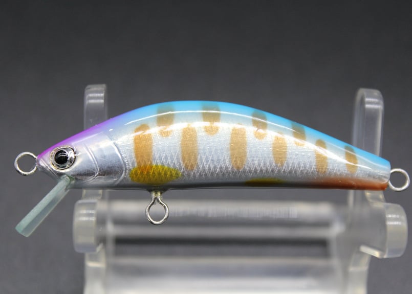 ハンドメイドルアー シンキング ブルーヤマメ 5cm 【幾ミノー