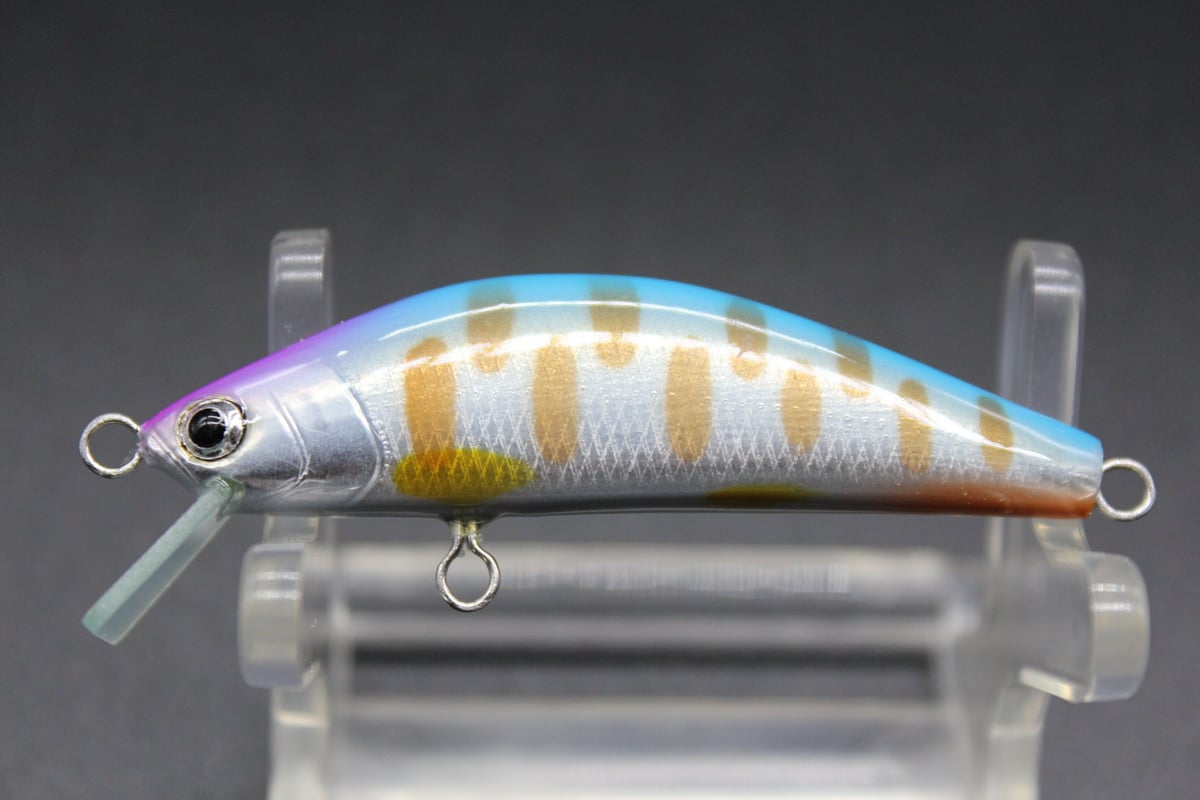 ハンドメイドルアー シンキング ブルーヤマメ 5cm 【幾ミノー ハンドメイドルアー シンキング ブルーヤマメ 5cm 【幾ミノー