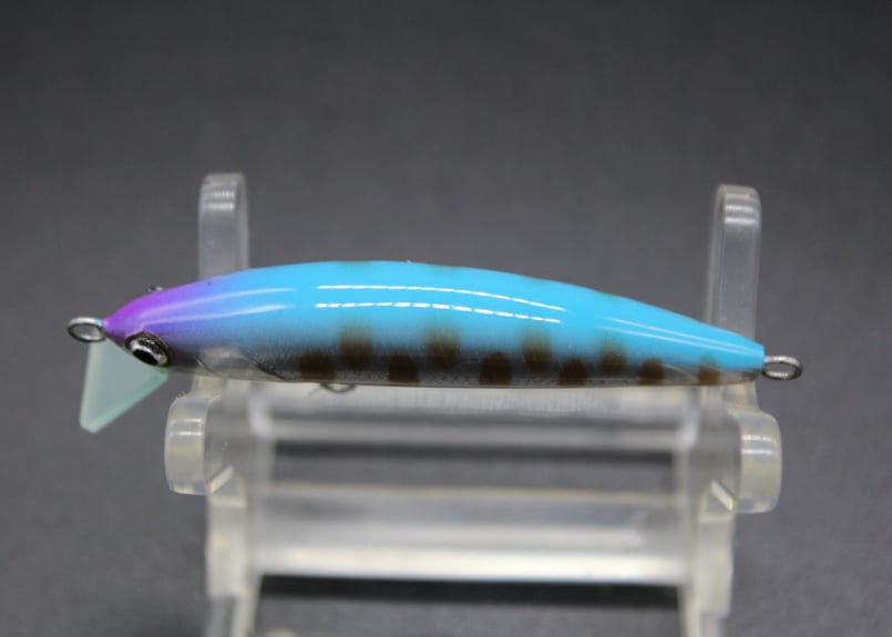 ハンドメイドルアー スローシンキング ブルーヤマメ 5cm 【幾ミノー