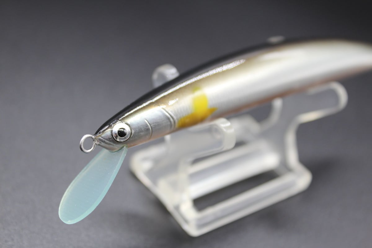 ハンドメイドルアー フローティング 鮎カラー 11cm 【幾ミノー