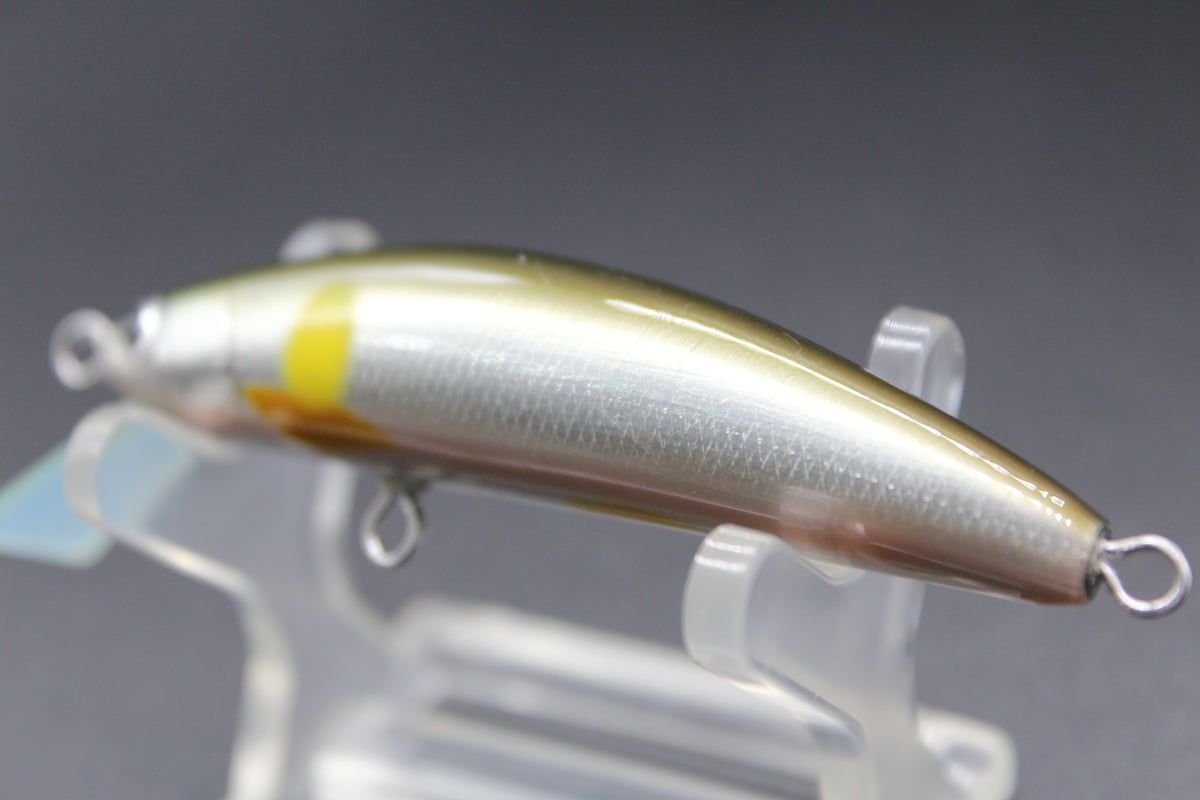 ducks ハンドメイド鮎ミノー　新品未使用品 ハンドメイドルアー フローティング 鮎カラー 7cm 【幾ミノー