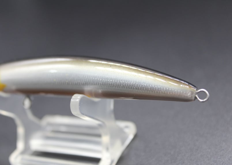 ハンドメイドルアー フローティング 鮎カラー 11cm 【幾ミノー / IKU