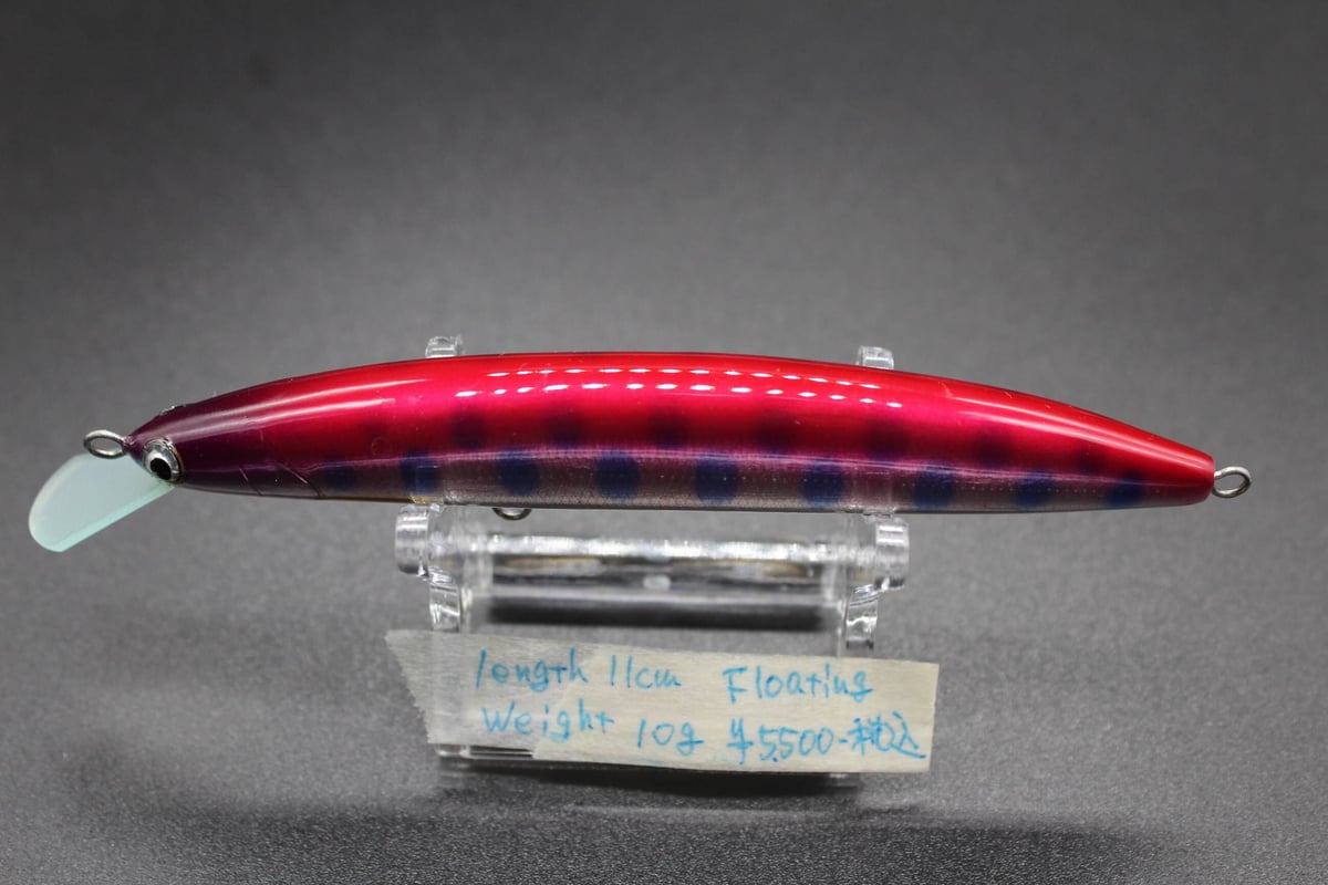 ハンドメイドルアー フローティング レッドヤマメ 11cm 【幾