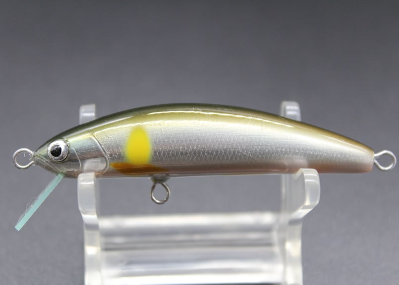 ハンドメイドルアー フローティング 鮎カラー 7cm 【幾ミノー