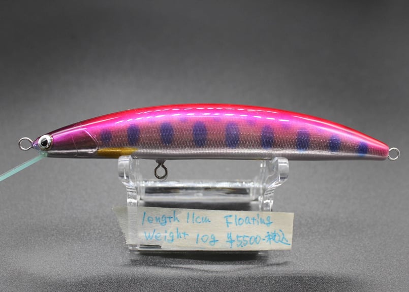 ハンドメイドルアー フローティング レッドヤマメ 11cm 【幾