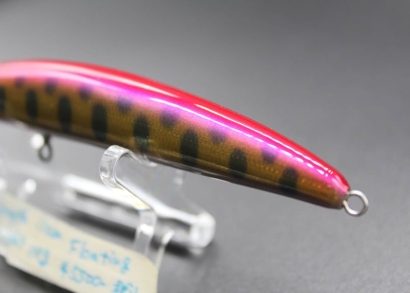 ハンドメイドルアー フローティング 赤金ヤマメ 11cm 【幾ミノー