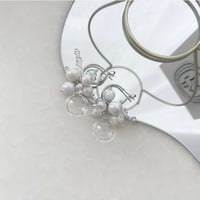 aurora white soap bubble silver