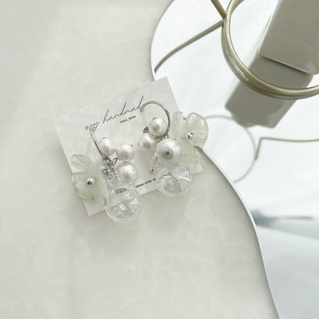 mint green soap bubble