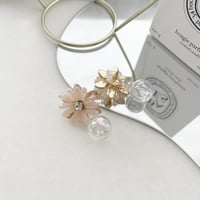 kirakira flower soap bubble pink