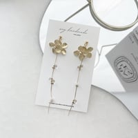 mini flower chain gold