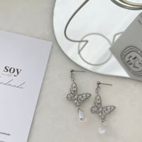 kirakira butterfly silver