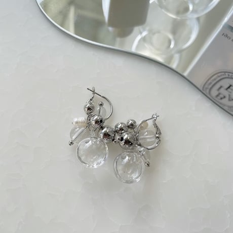 silver tubutubu soap bubble