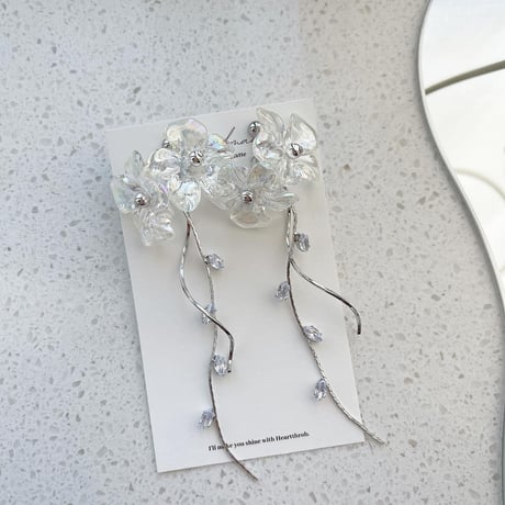aurora flower leaf silver