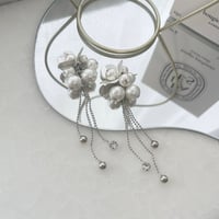 perl gold silver chain