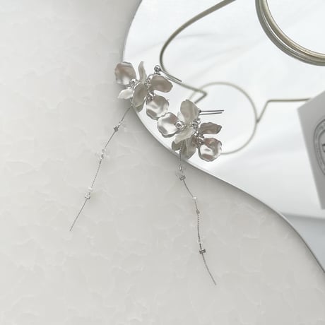 flower chain silver