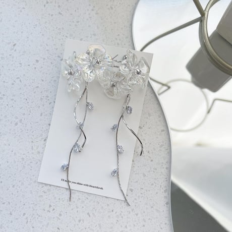 aurora flower leaf silver