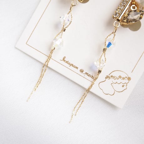 *nuance flower ピアス/イヤリング*