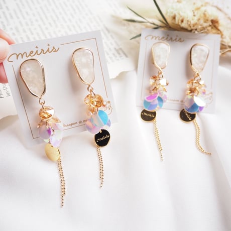 *mermaid shell ピアス/イヤリング *