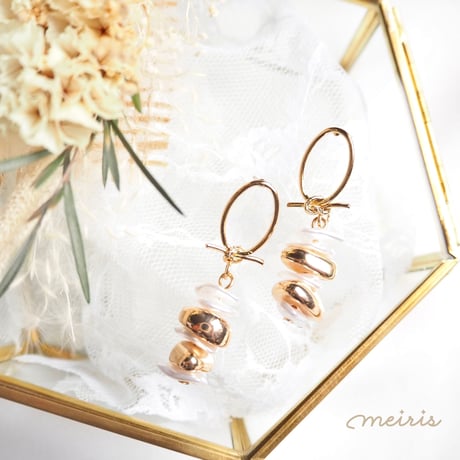 *musubi pearl ピアス/イヤリング*