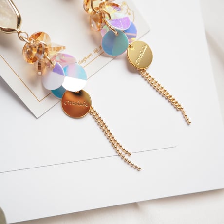 *mermaid shell ピアス/イヤリング *